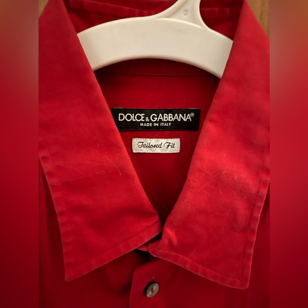 Men’s Dolce and Gabbana Button Up L-XL
